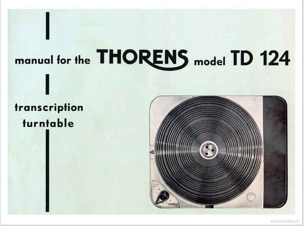 【送料無料・新品】Thorens TD124用ドライブベルト スピンドルオイル+マニュアルおまけ付き！トーレンスTD124MKⅠ、MKⅡほかの画像4