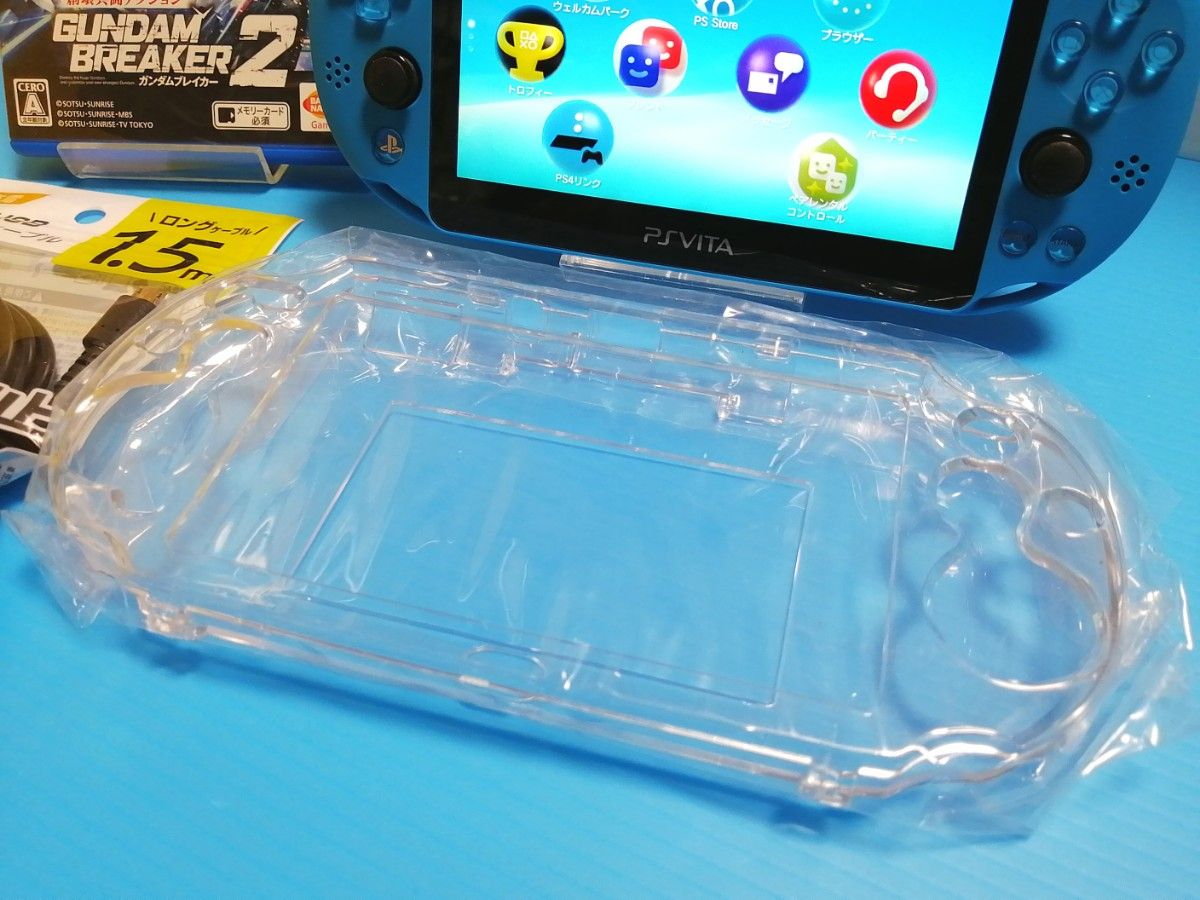 PSVita PCH-2000 アクアブルー 本体 32GB