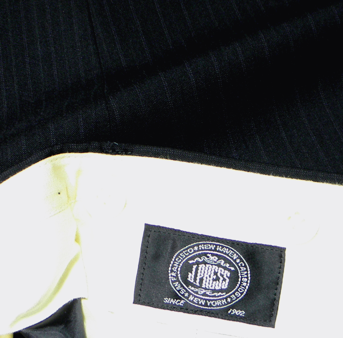 J.PRESS 高級シングルスーツ A7　春物　モヘア【良品】Jプレス　ネイビー系正規日本製オンワード_画像6