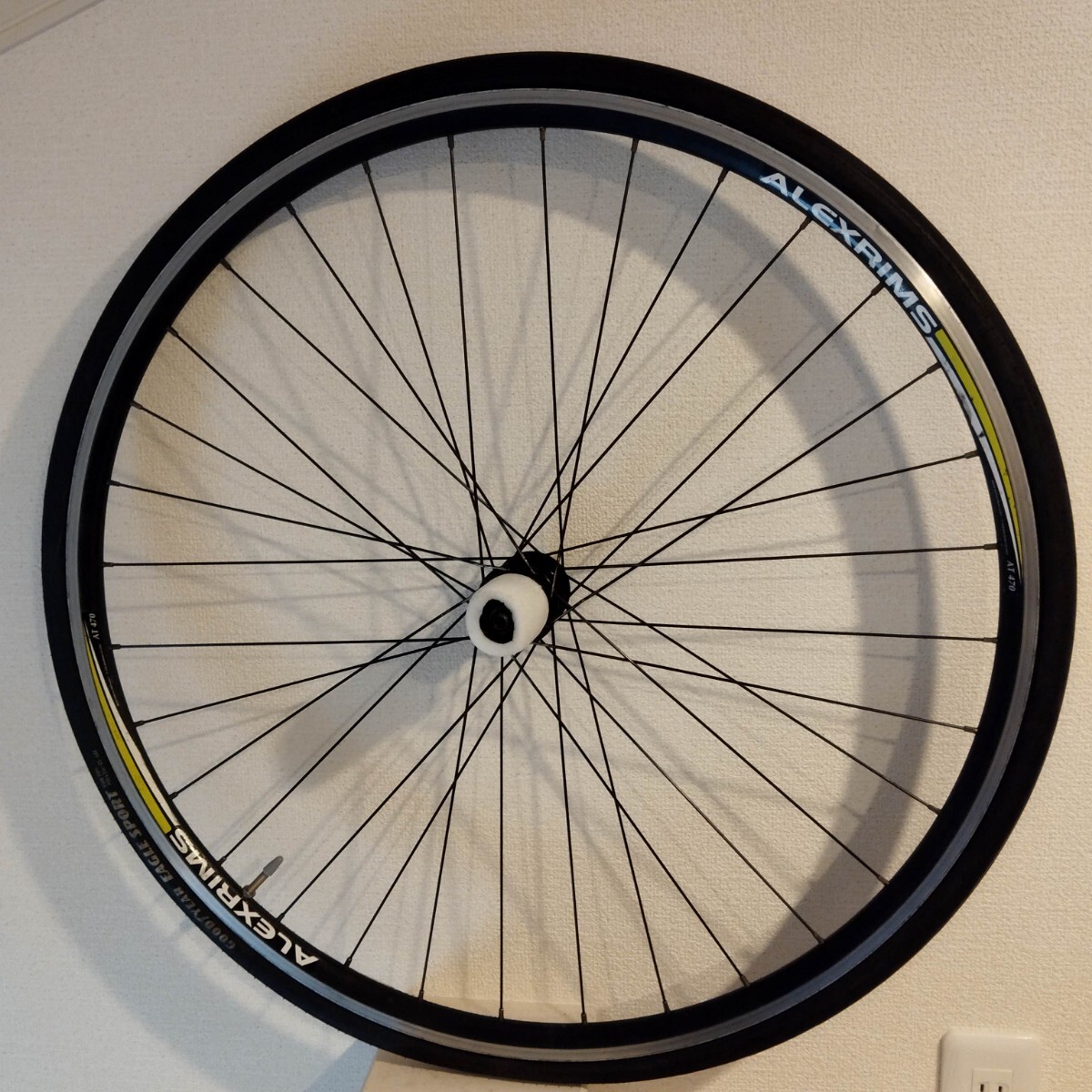 ホイール ALEXRIMS AT-470+FH-RS400 TIAGRA 11S GOODYEARタイヤ付 後輪 700C シマノ SHIMANO