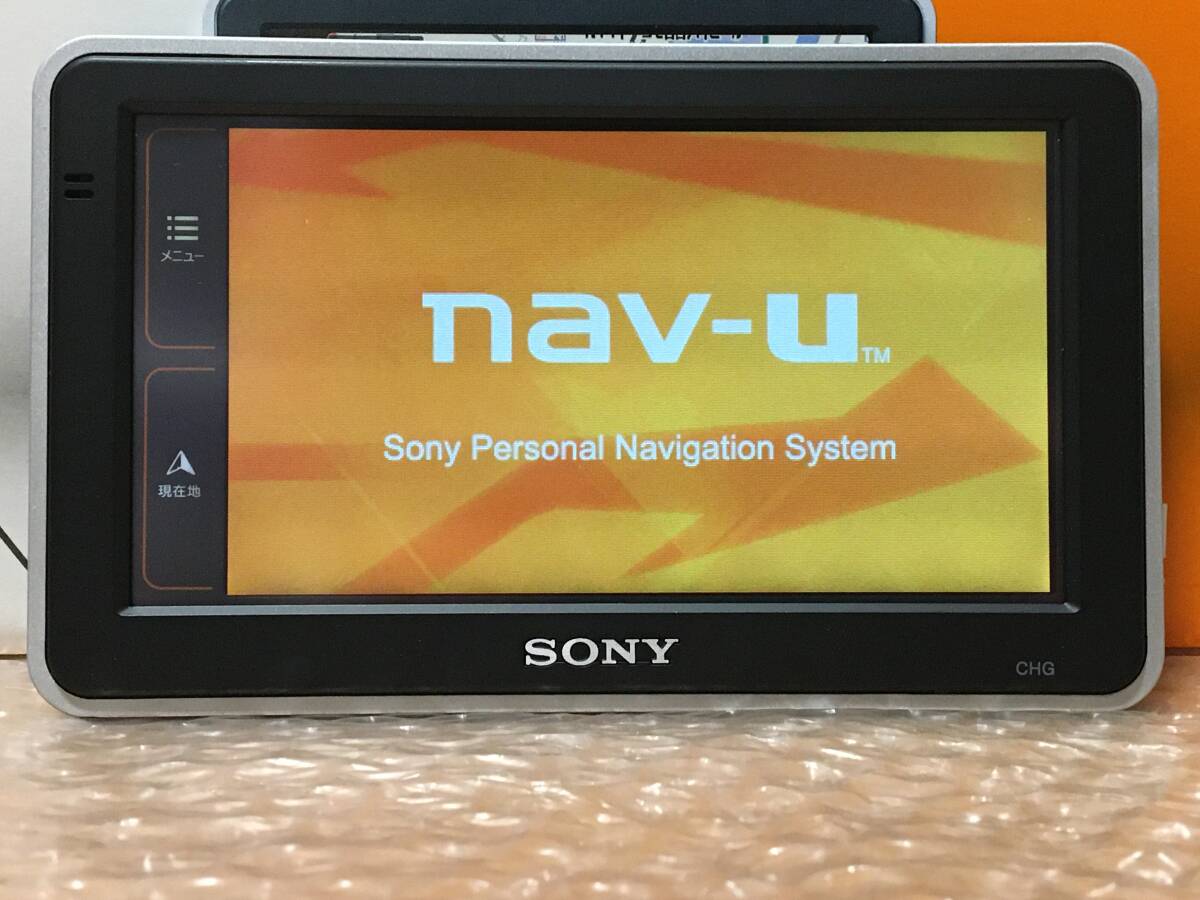 ☆SONY パーソナルナビゲーションシステム NV-U2 nav-u ポータブルナビゲーション【中古】_画像2