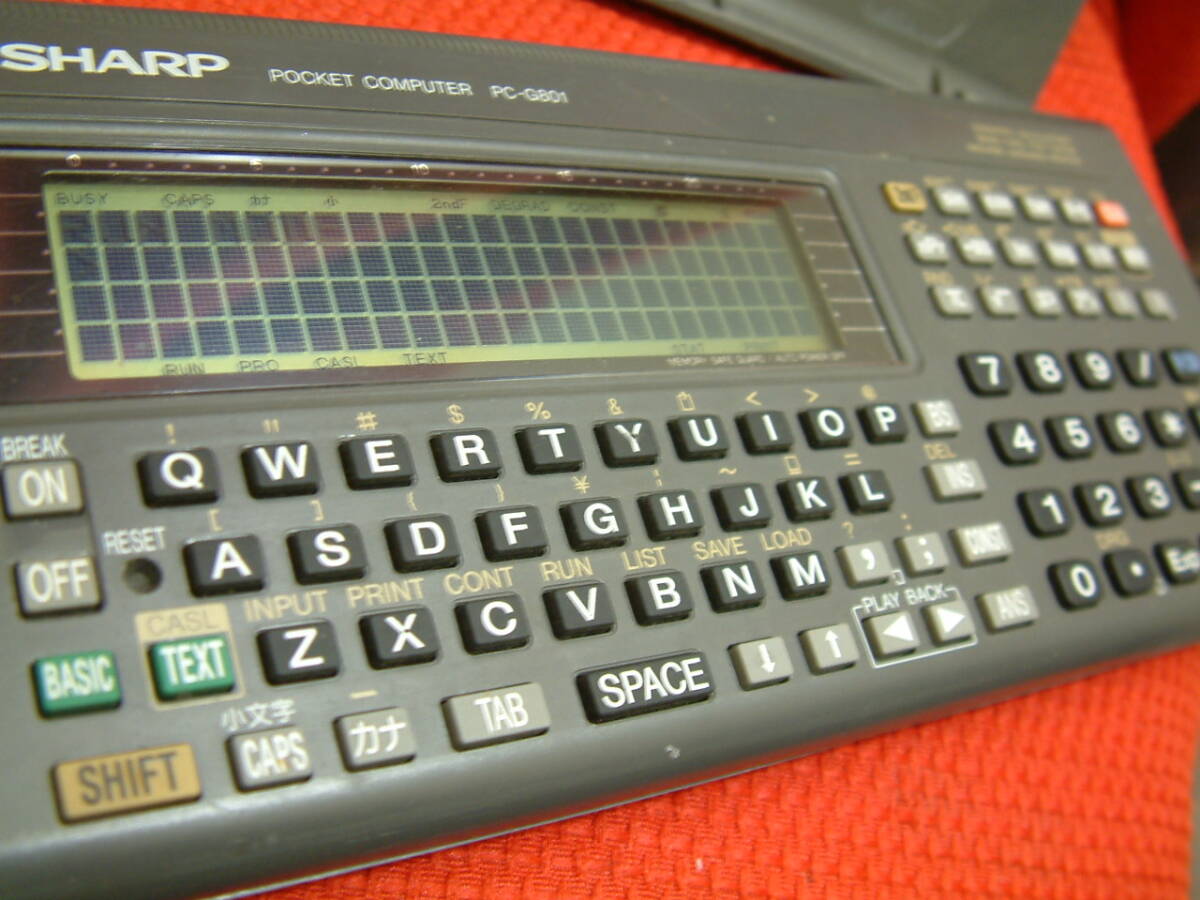 SHARP　PC-G801　です。_画像2