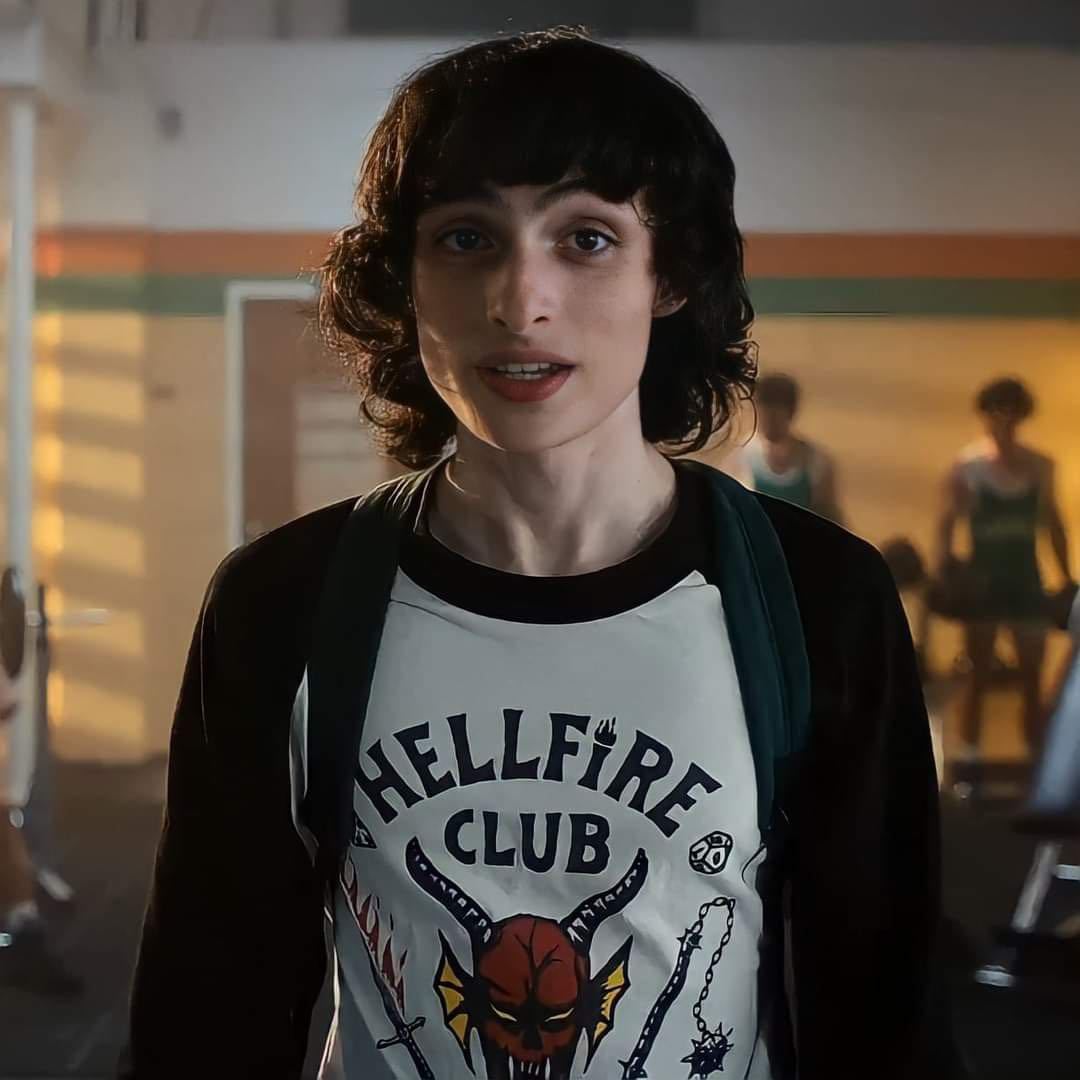 HELLFiRE CLUB Tee Tシャツ Mサイズ ストレンジャーシングス stranger things ネットフリックス Netflix ヘルファイアクラブの画像3