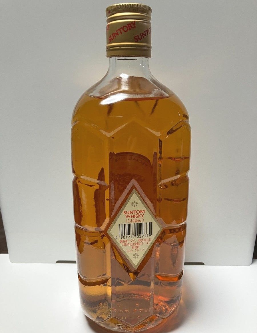 【新品未開封】希少 サントリー ウイスキー 白角 角瓶　1440ml　古酒 響マーク SUNTORY WHISKY