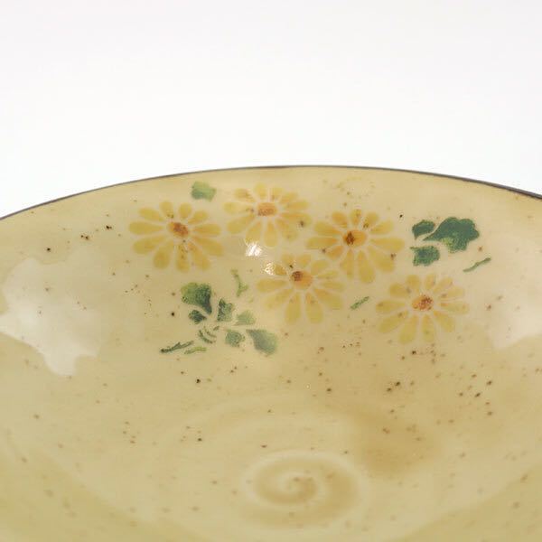 Many マニー クリザンテーム 平鉢 磁器 日本製 西洋菊 新品の画像2