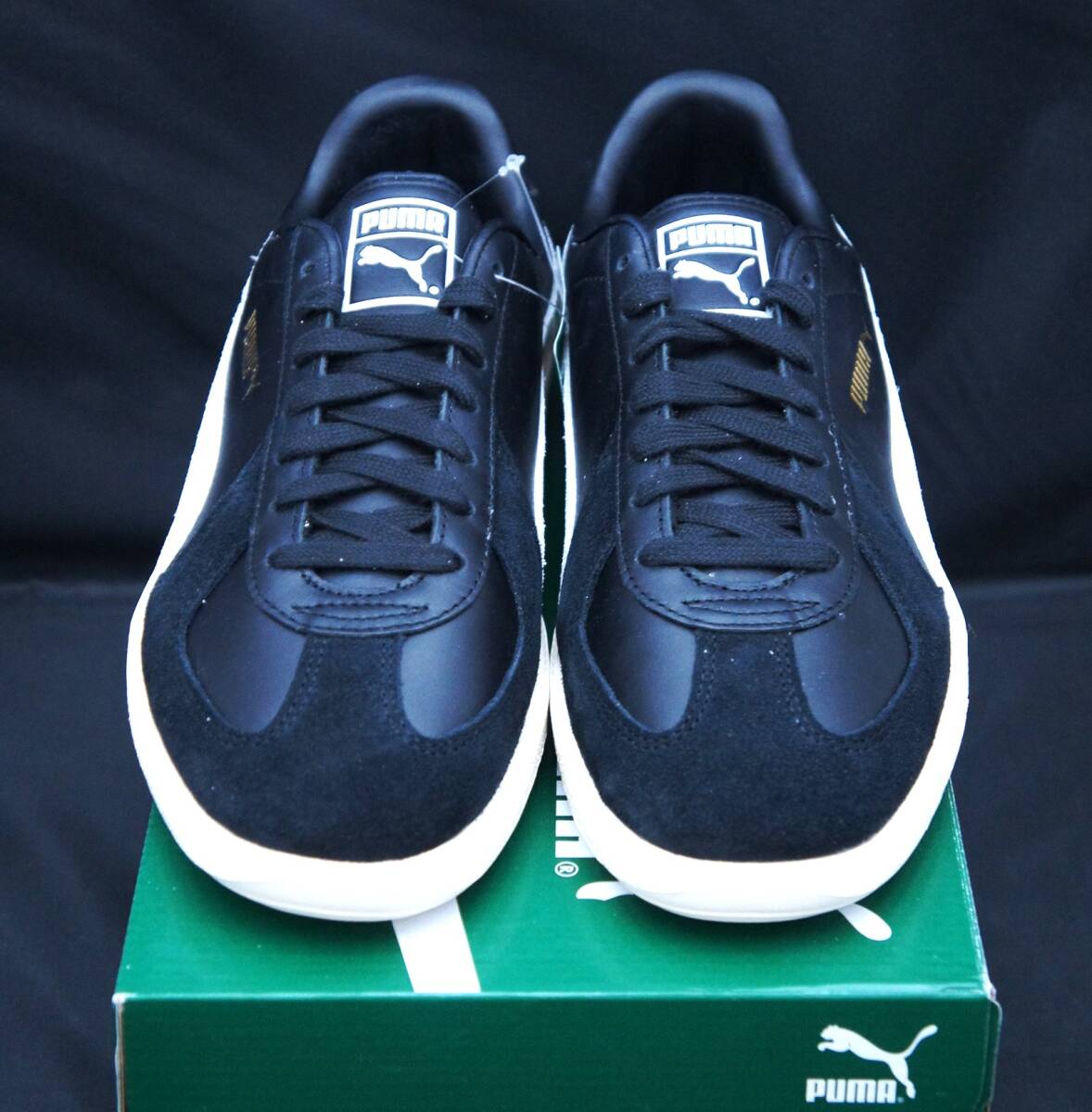 送料無料！【新品】US9.5 27.5cm PUMA プーマ ARMY TRAINER アーミー トレーナー BLACK/WHITE 国内正規品の画像4