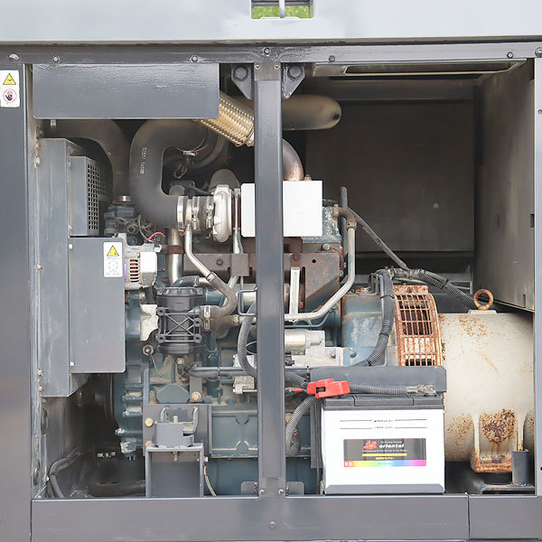  diesel generator AIRMAN SDG45AS-7B1 ultimate super low noise type 45kVA 200V/400V north . industry construction machinery service completed Fukuoka postage separately ( necessary cost estimation ) fixed amount used 318