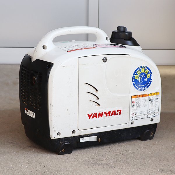 【1円】【現状渡し】 インバーター発電機 ヤンマー建機 G900is2 防音 50/60Hz YANMAR 建設機械 未整備 福岡発 売切り 中古 G2817_画像2