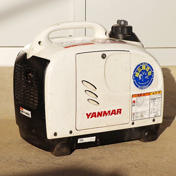 [1 jpy ][ present condition delivery ] inverter generator Yanmar building machine G900is2 soundproofing 50/60Hz YANMAR construction machinery not yet maintenance Fukuoka departure outright sales used G2833