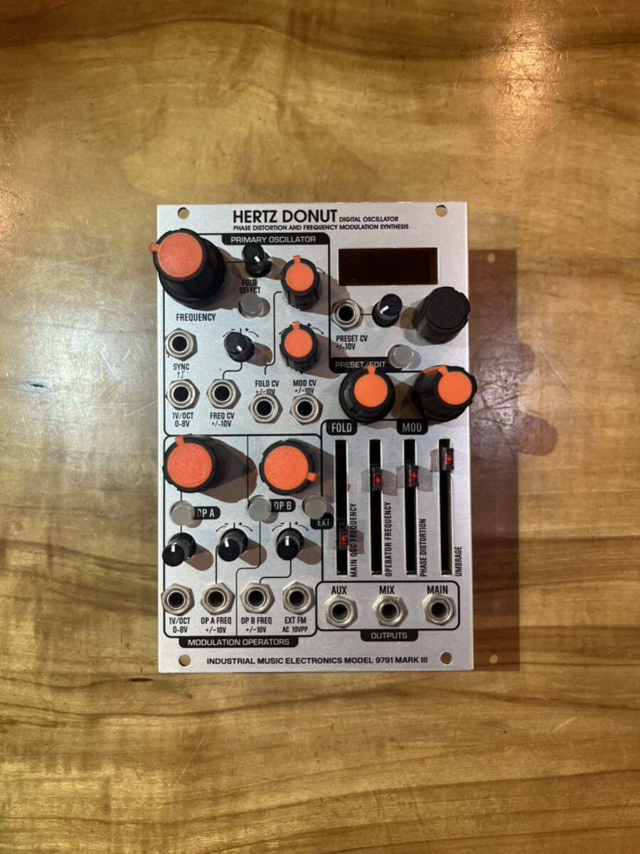 音源モジュール IndustrialMusicElectronics HertzDonutMk3