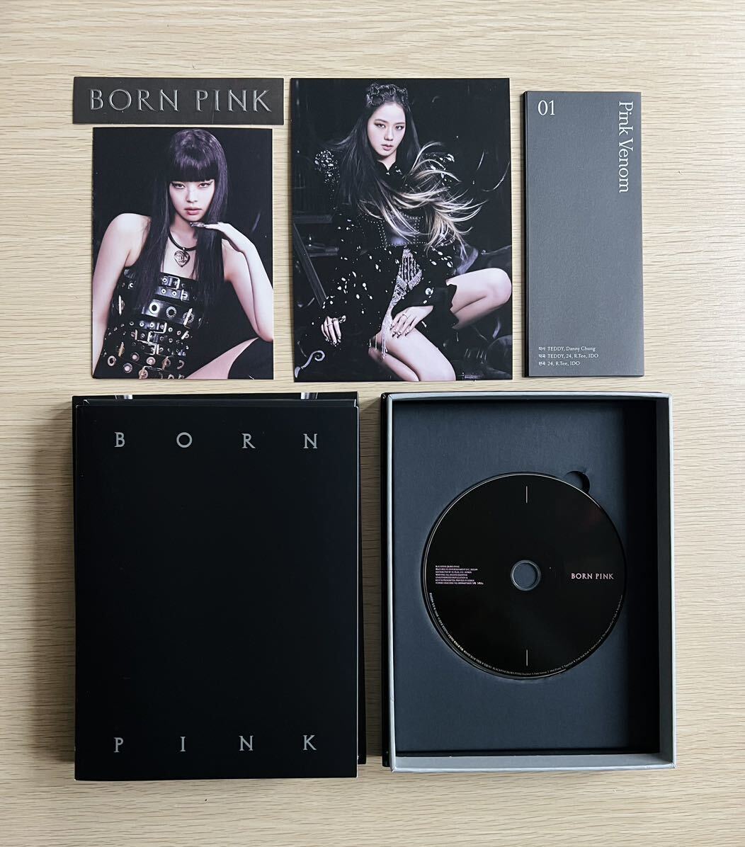 ブラックピンク Blackpink BORN PINK アルバム ブラック Boxset (Standard CD Boxset Version A / black) CD 輸入盤の画像4