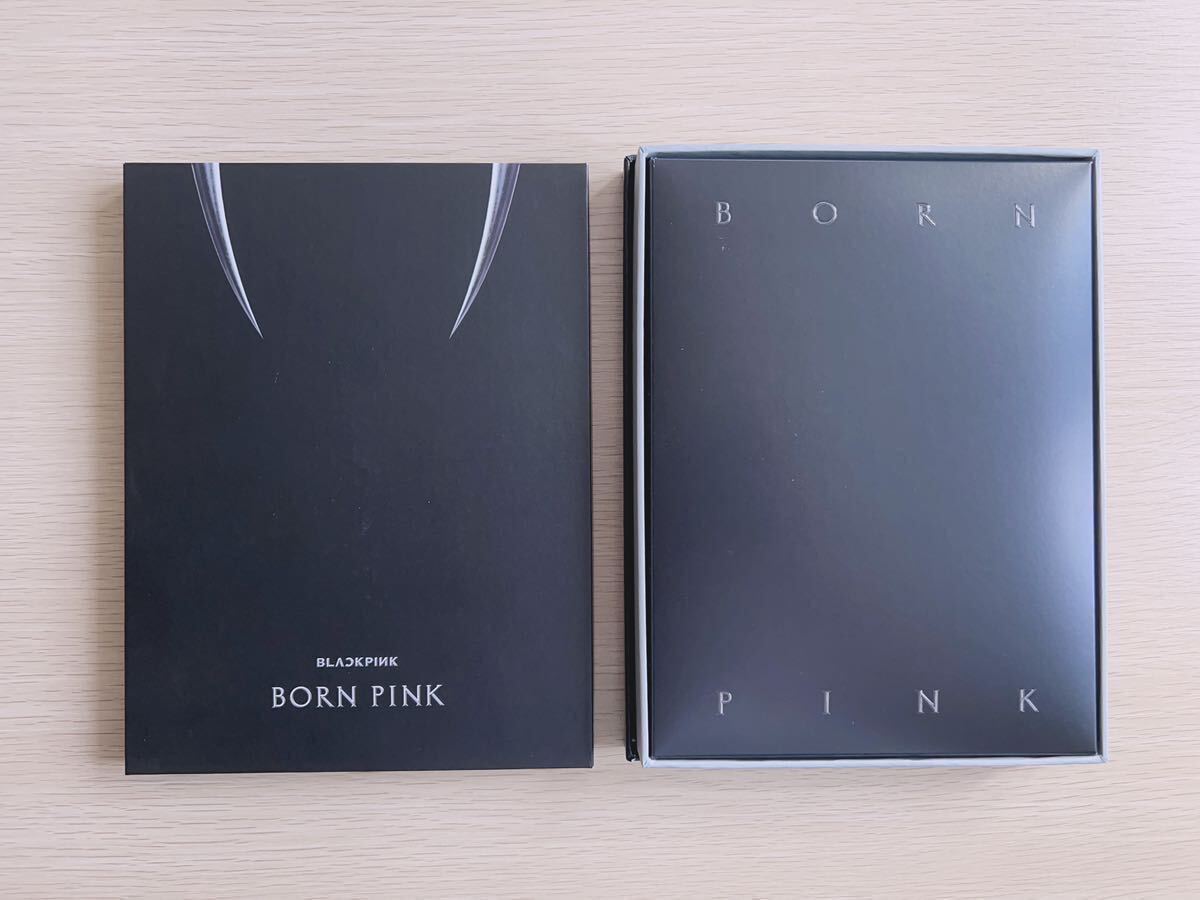 ブラックピンク Blackpink BORN PINK アルバム ブラック Boxset (Standard CD Boxset Version A / black) CD 輸入盤の画像2
