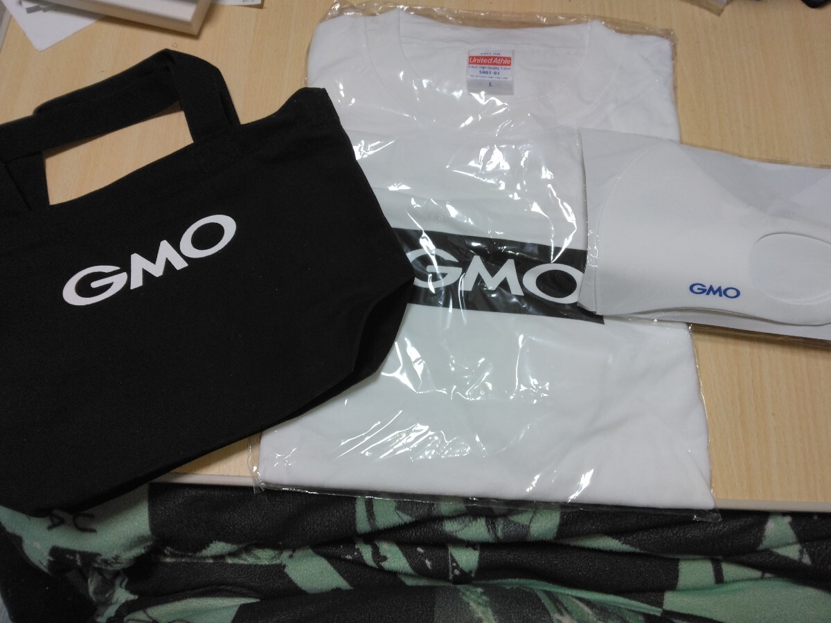 GMO　Tシャツ、マスク、ミニトートバッグセット_画像1