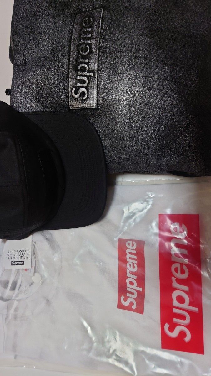 Supreme x MM6 Maison Margiela Painted Camp Cap  キャップ 帽子 CAP