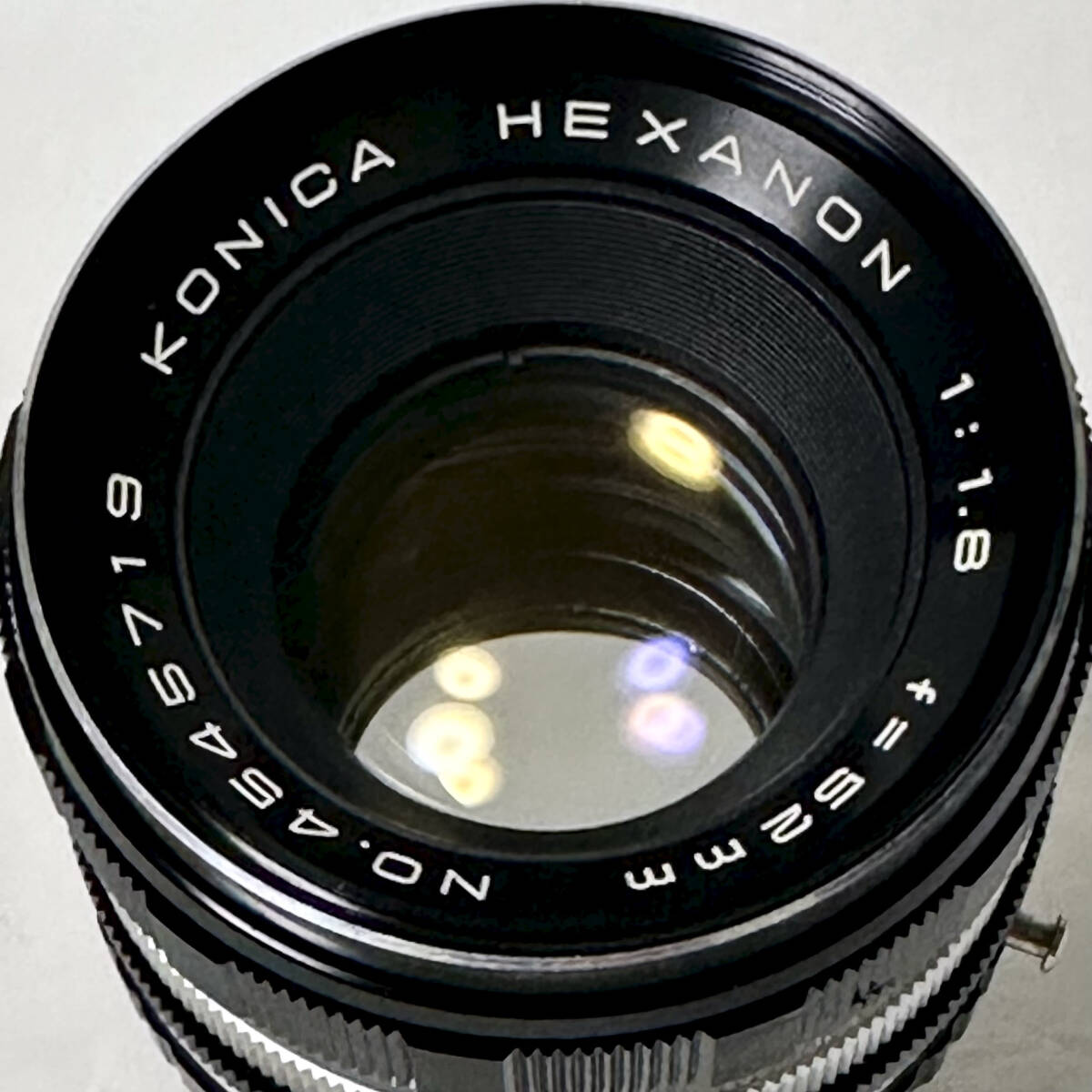 ★前期型★美品美玉★KONICA HEXANON 1:1.8 f=52mm★_画像4