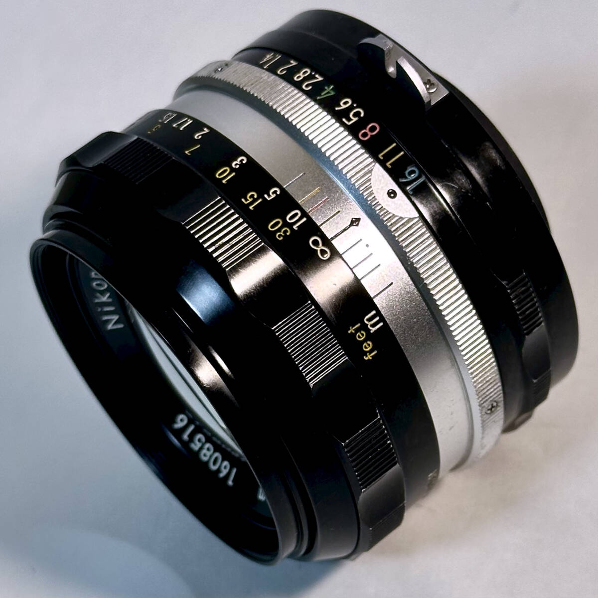 * multi coat * beautiful goods beautiful sphere * NIKKOR-S*C Auto 1:1.4 f=50mm*