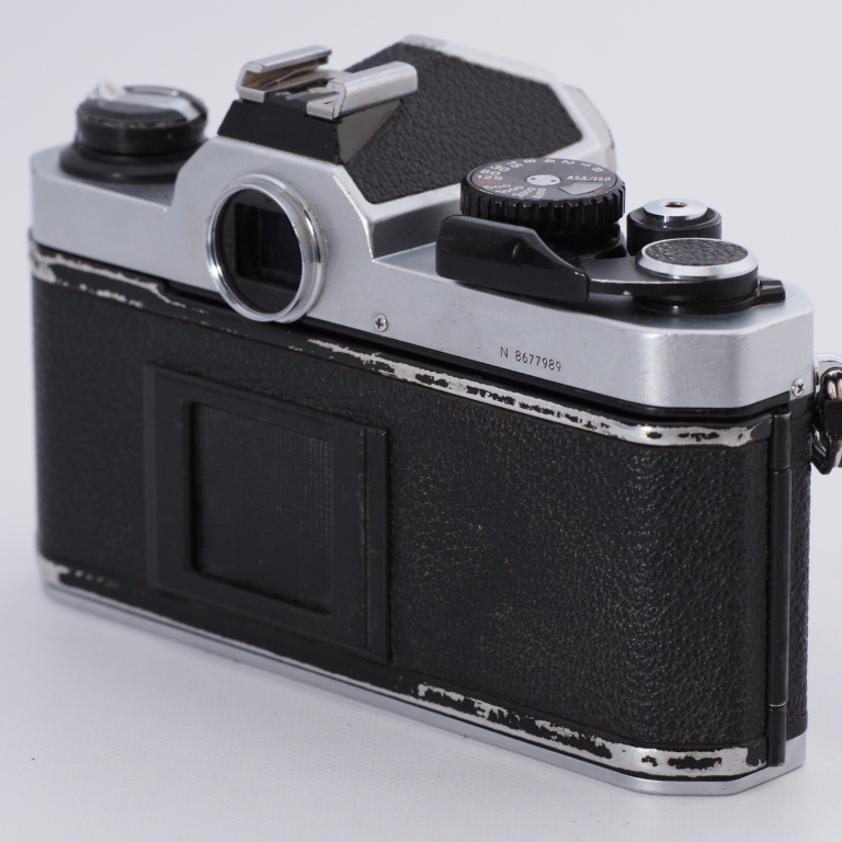 【難あり品】Nikon ニコン フィルム一眼レフカメラ NEW FM2 ボディ シルバー #9115_画像4