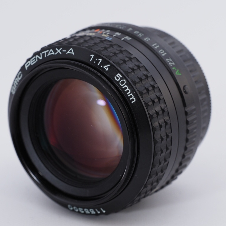 PENTAX ペンタックス smc PENTAX-A 50mm F1.4 オールドレンズ Kマウント #9379