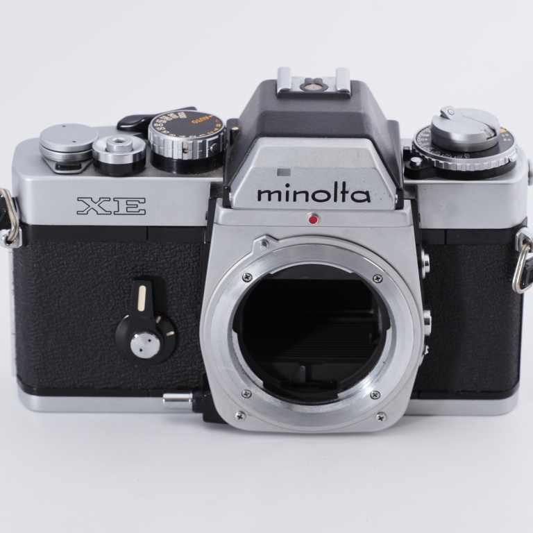 【ジャンク品】MINOLTA ミノルタ フィルム一眼レフカメラ XE シルバー ボディ #9374_画像1