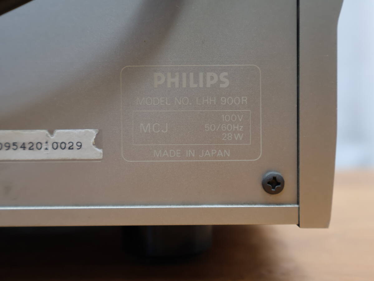 PHILIPS - LHH 900R 中古美品　CDデッキ (D-796)_画像9