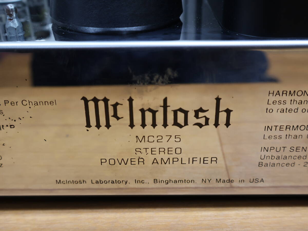 McIntosh - MC 275 管球式モノラルパワーアンプ (D-809)の画像8