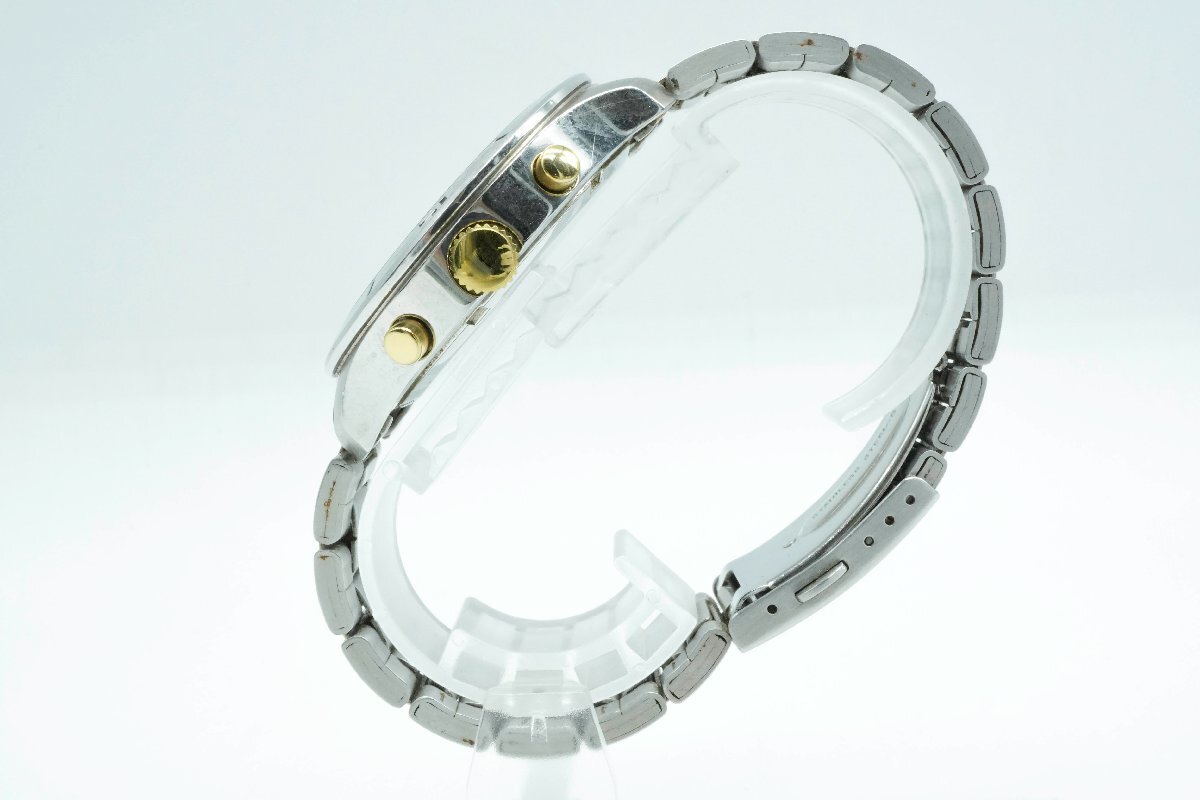 1円～【良品】SEIKO セイコー 4T57-00A0 クロノグラフ シルバー文字盤 メンズ 腕時計の画像5