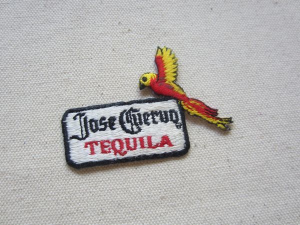 Jos Cuervo ホセ・クルエボ テキーラ メキシコ 鳥 お酒 パッケージ ロゴ ワッペン/パッチ 刺繍 カスタム 古着 企業 海外 380_画像1