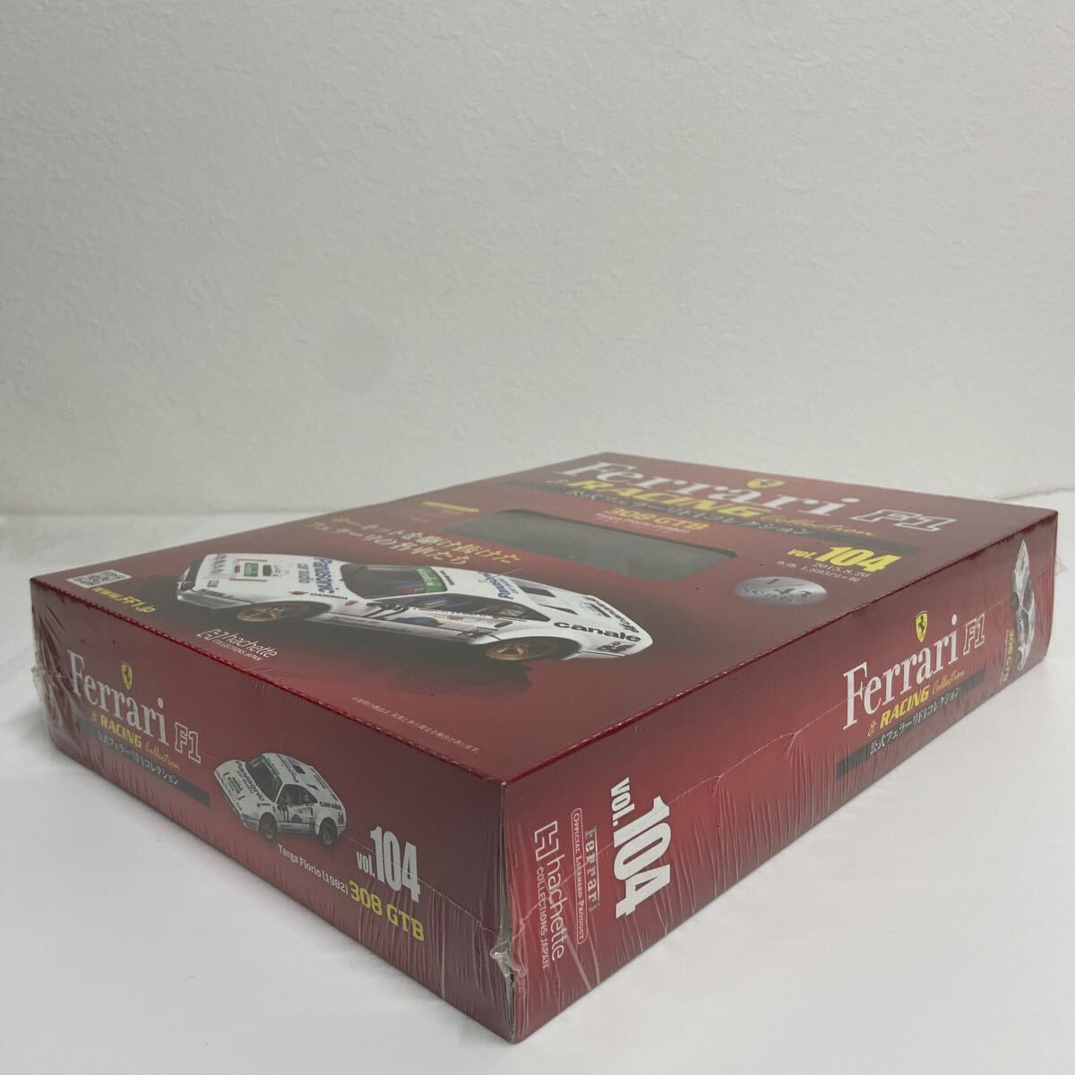 未開封 アシェット 公式フェラーリF1コレクション 1/43 #104 Ferrari 308GTB Targa Florio 1982 タルガ・フローリオ ミニカー モデルカー_画像4