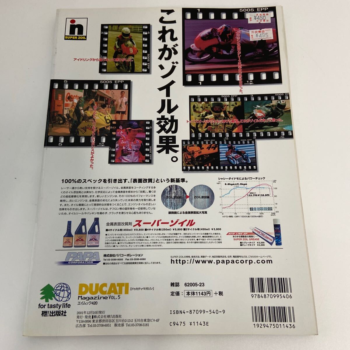 DUCATI Magazine Vol.5 ドゥカティ マガジン モンスター物語 696 998 900SS バイク 本_画像2