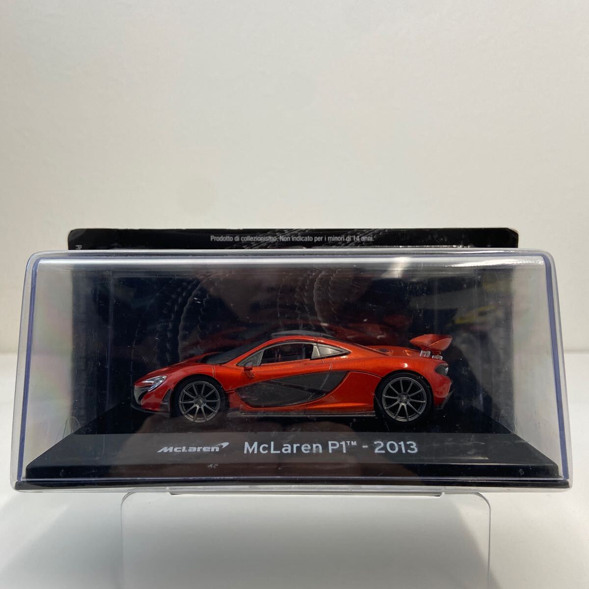スーパーカーコレクション 1/43 McLaren P1 2013 Orange マクラーレン ミニカー モデルカー_画像1