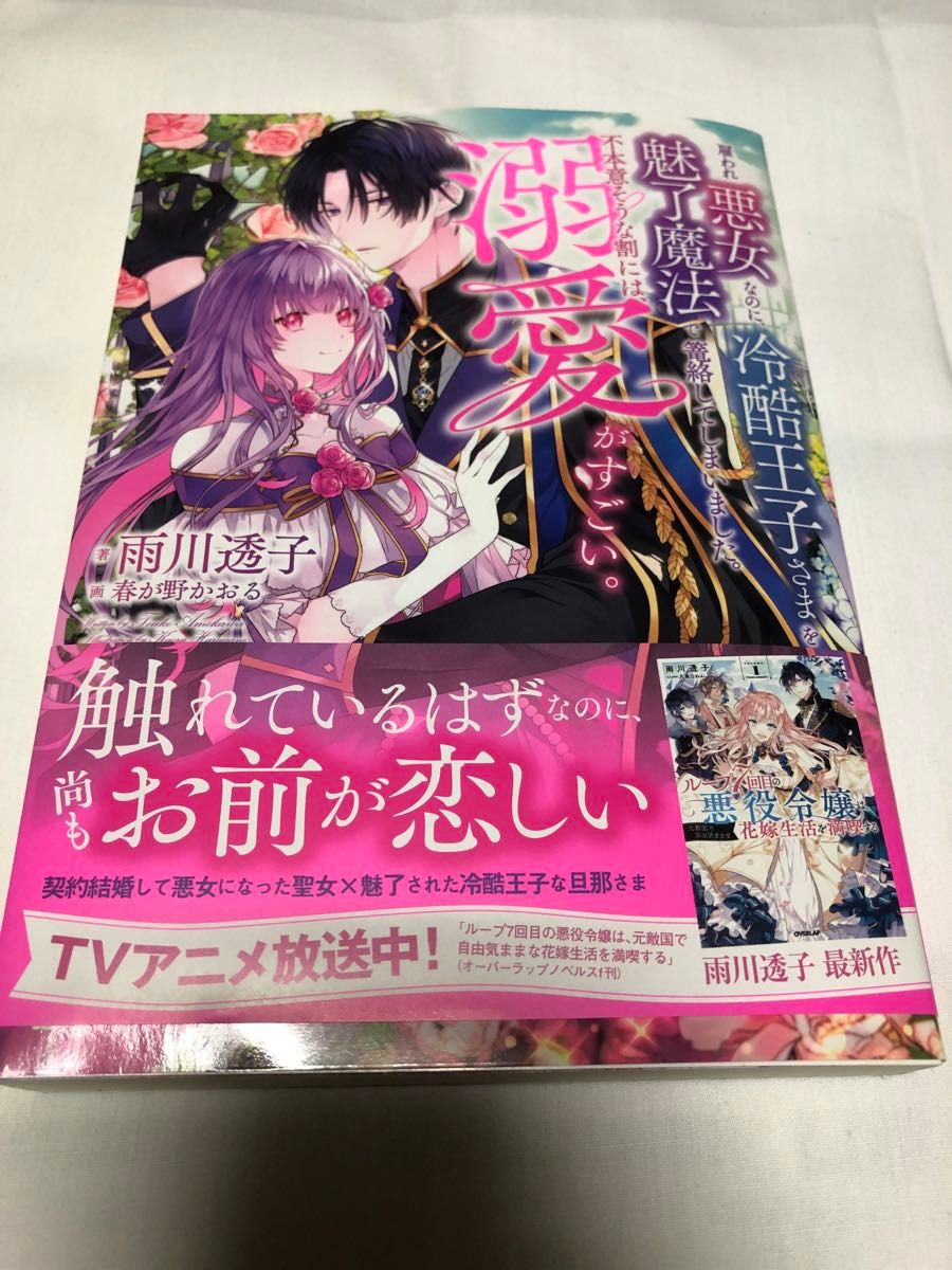 雇われ悪女なのに、冷酷王子さまを魅了魔法で篭絡してしまいました。不本意そうな割には、溺愛がすごい。　雨川　透子