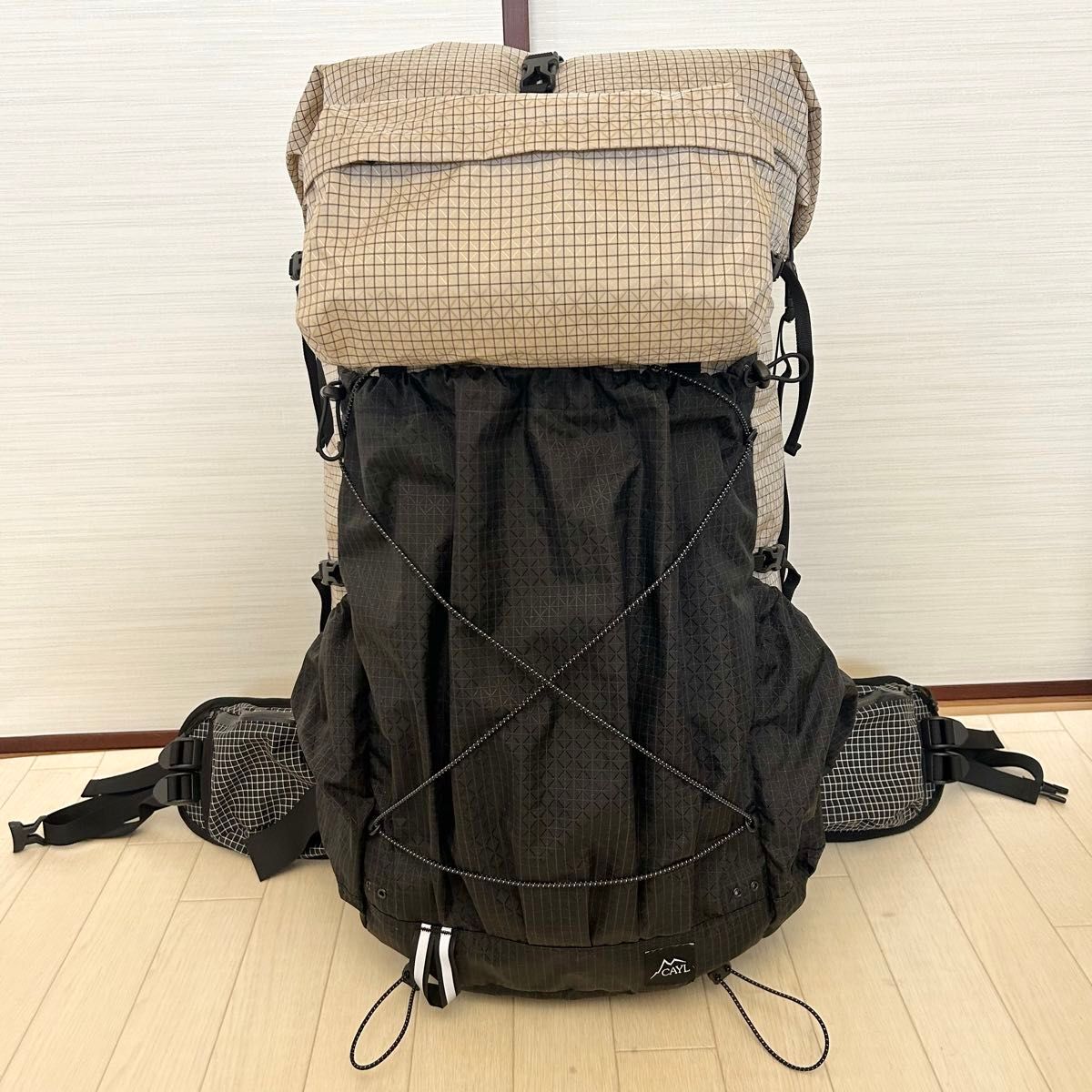 CAYL ULザック Baekdu 2 ベージュ55L ケイルSMサイズ 韓国 CAYL ULザック Baekdu 2 ベージュ55L ケイルSMサイズ 韓国