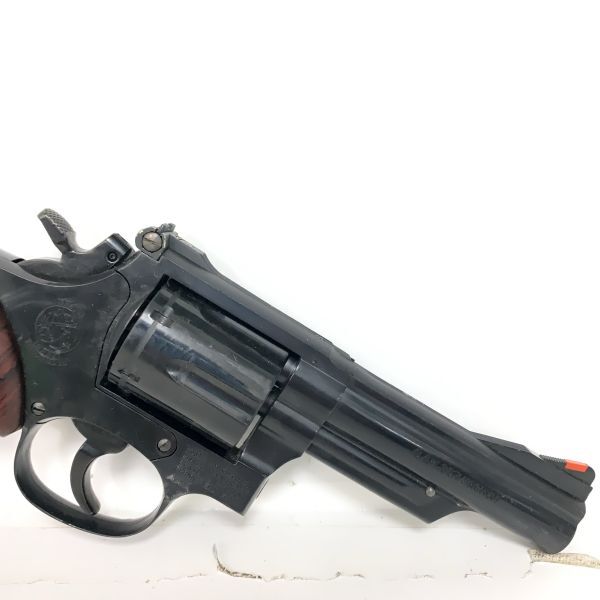 KOKUSAI コクサイ SMITH & WESSON 38 S&W.357 マグナム スミス ウェッソン アメリカ製 ミリタリー ガン 銃 モデルガン 鉄砲 木目 ブラック_画像6