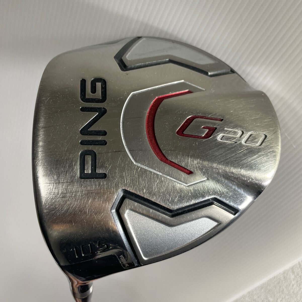 レフティー用ドライバー PING G20 10.5° US仕様 TFC169D Rフレックス ピン 1W 左用　番2292