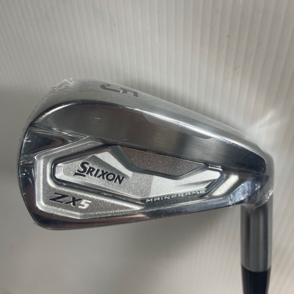 訳アリ 未使用品 単品5番アイアン SRIXON ZX5 MK II #5 24° N.S.PRO 950GH Sフレックス スリクソン メーク2 NS ダンロップ　番2331_画像1