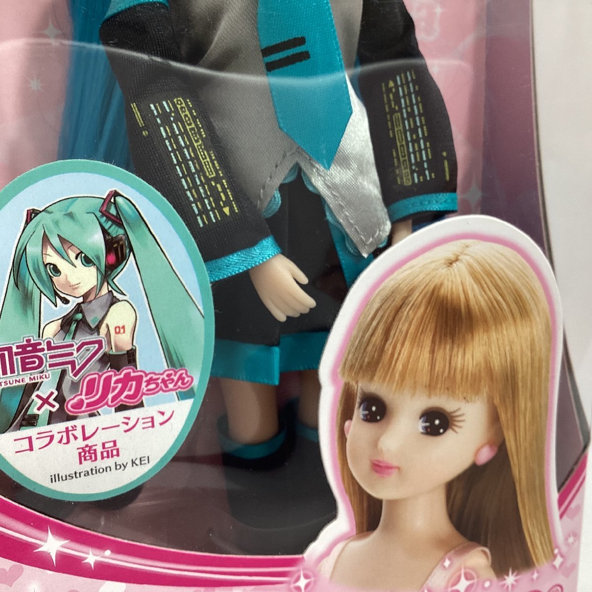 未開封　タカラトミー　リカちゃん人形　初音ミクリカちゃん　コラボレーション商品　初音ミク×リカちゃん　LD-15　Licca　TAKARA TOMY_画像3