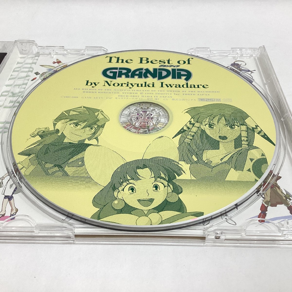 中古CD　ベストオブ グランディア 岩垂徳行　TRCD-0007　ツーファイブ 1999　GRANDIA　ゲームミュージック_画像4