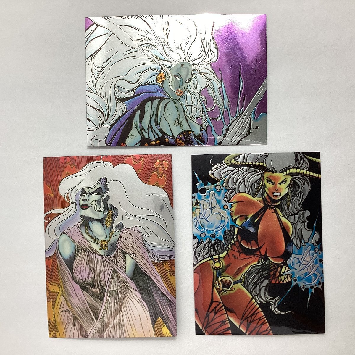 Lady Death　CHROMIUM TRADING CARDS Ⅱ　7枚 まとめて　CAHOS! COMICS　HEAVEN　LADY DEMON　PAGAN　等　アメコミ　レディーデス_画像4