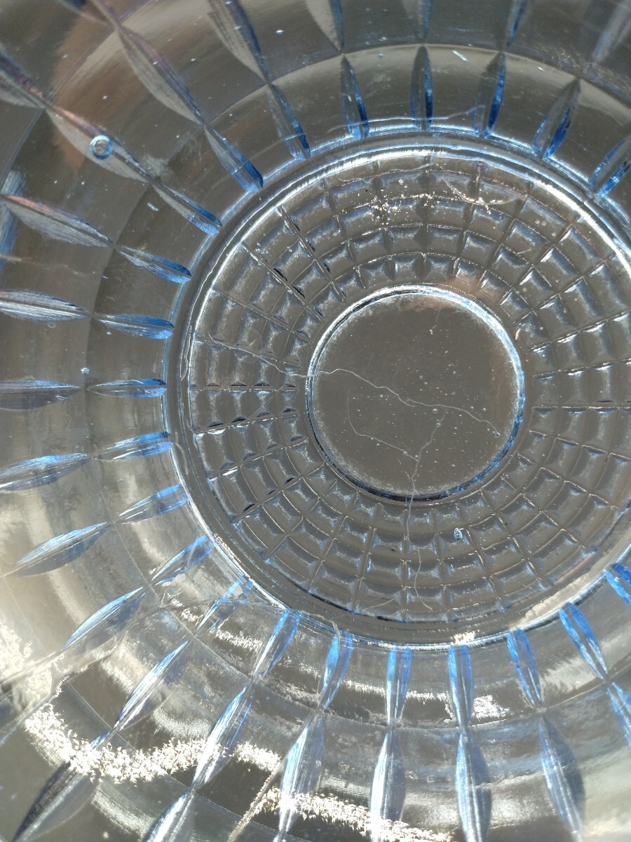 アンティーク プレスガラス 食器 小鉢 二個 【2-b】_画像6