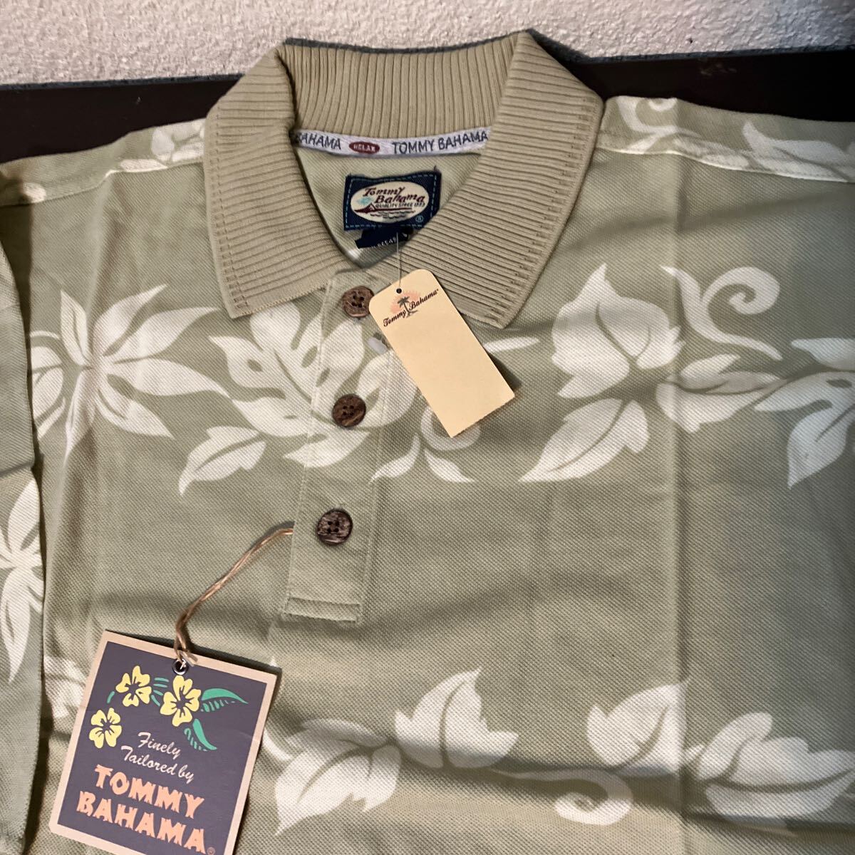 新品TOMMY BAHAMA トミーバハマ ポロシャツ 2489 USAサイズ M bu