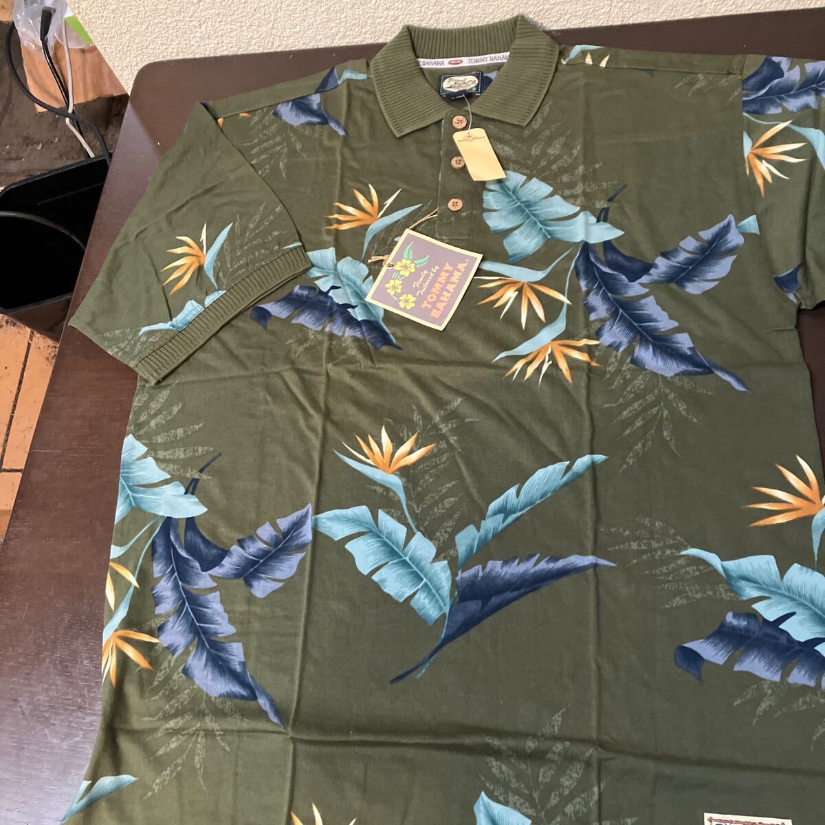 新品TOMMY BAHAMA トミーバハマ ポロシャツ 2494 USAサイズ M DI