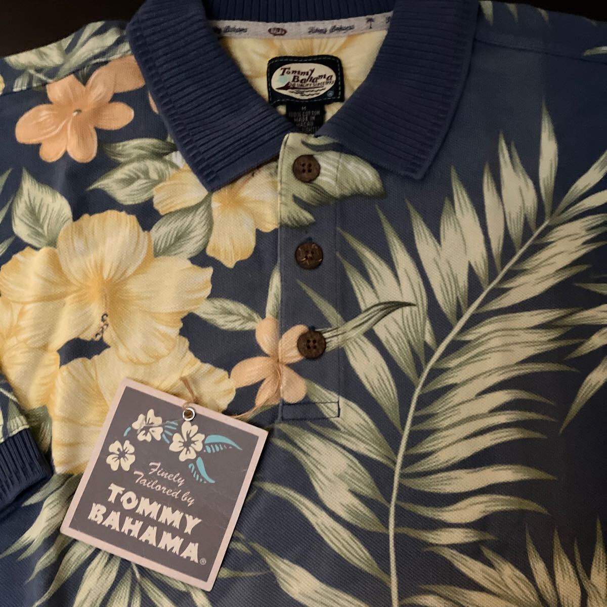 訳あり新品TOMMY BAHAMA トミーバハマ ポロシャツ 2740 USAサイズ M CH