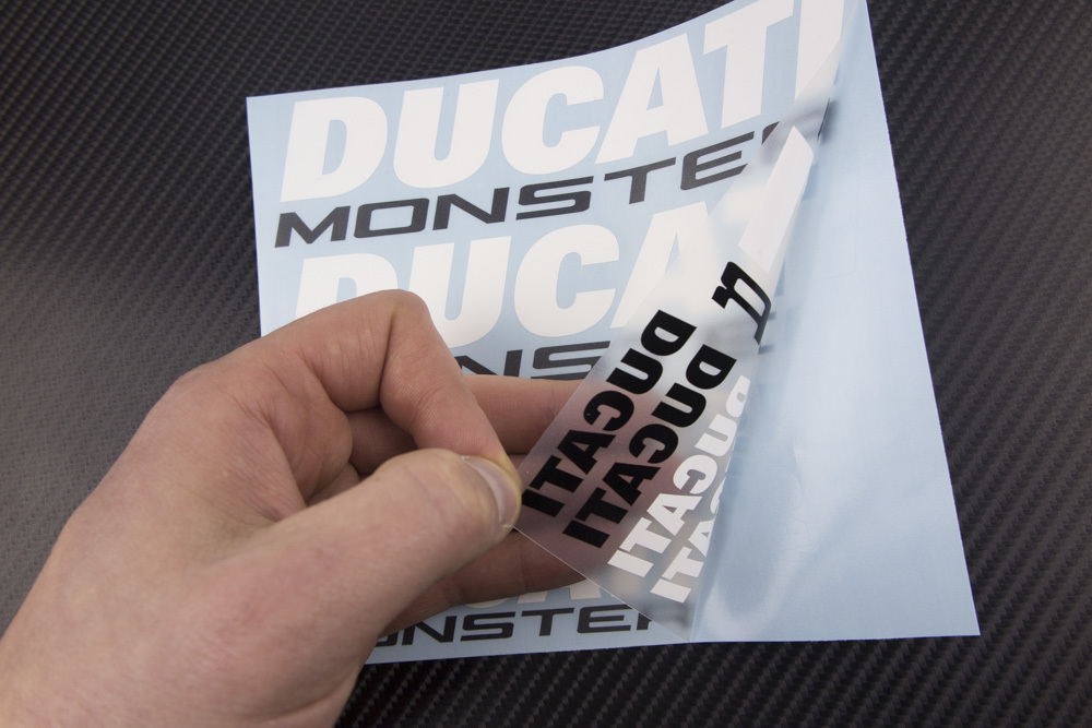 DUCATI MONSTER ドゥカティ モンスター ステッカー デカール シール セット シート_画像3