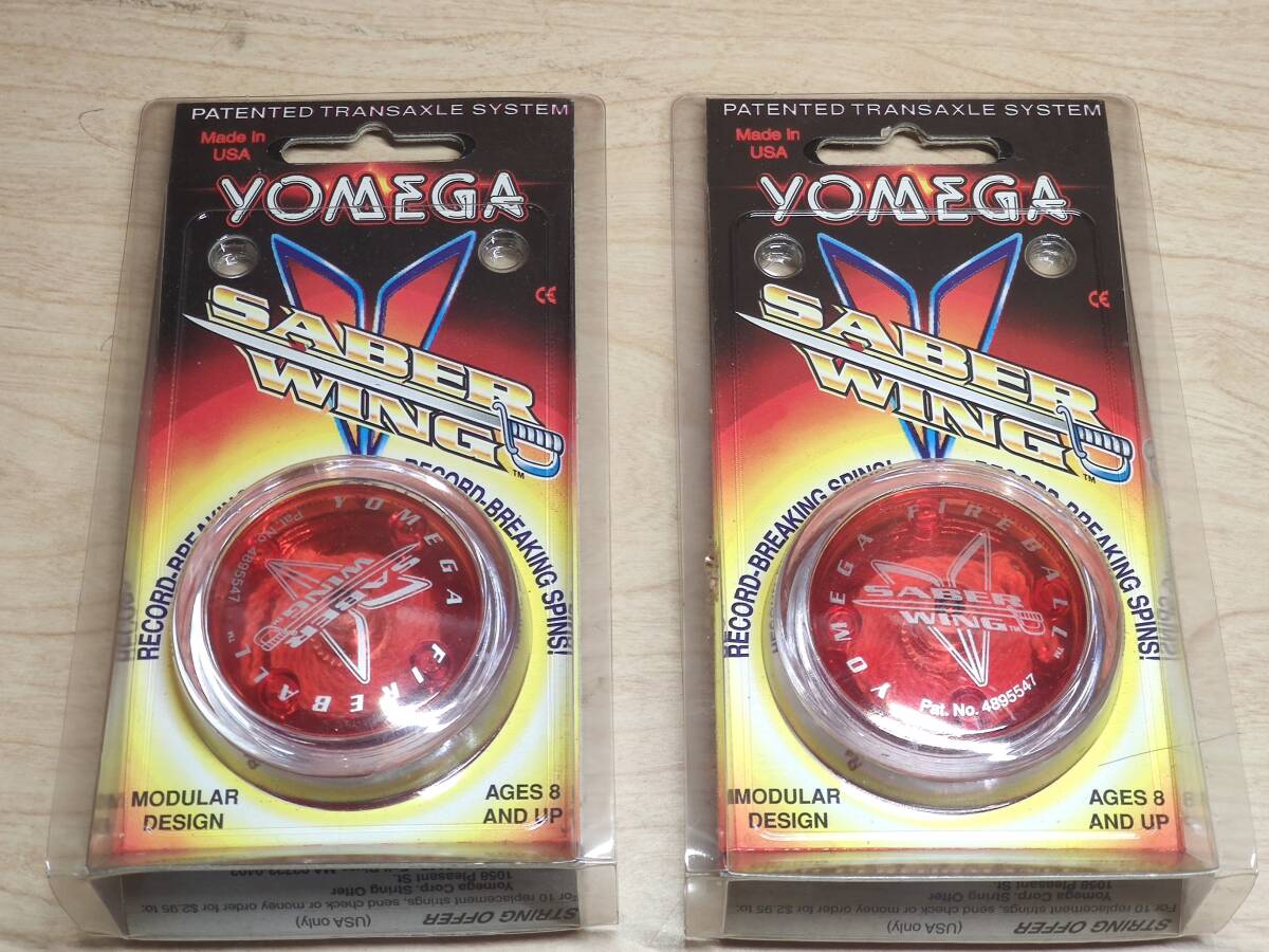 ヨメガ ファイヤーボール セイバーウイング YOMEGA FIREBALL SABER WING ヨーヨー YO-YO 2個セット ①_画像1