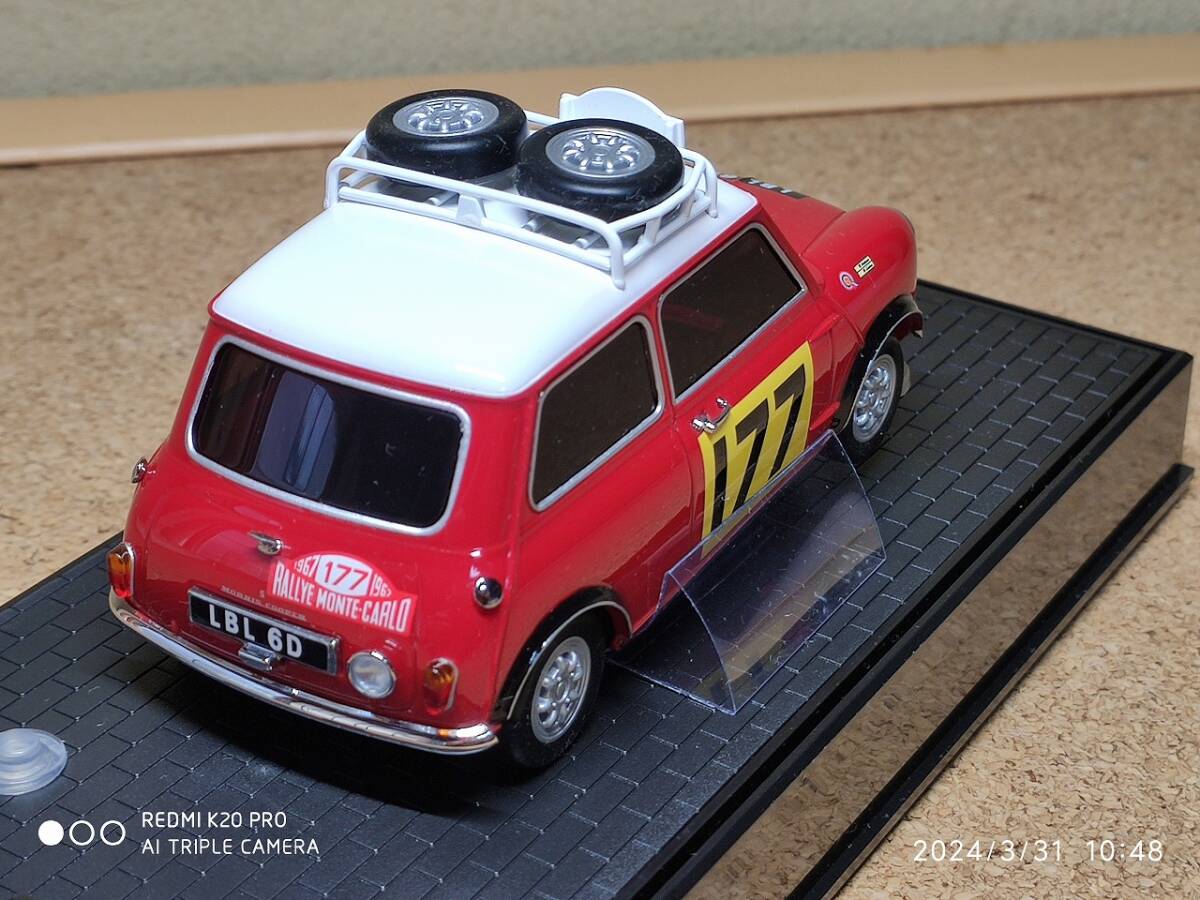 京商 Mini-z Lit ミニッツ リット モーリス ミニクーパー MORRIS MINI COOPER モンテカルロ177 MCG003MRの画像3