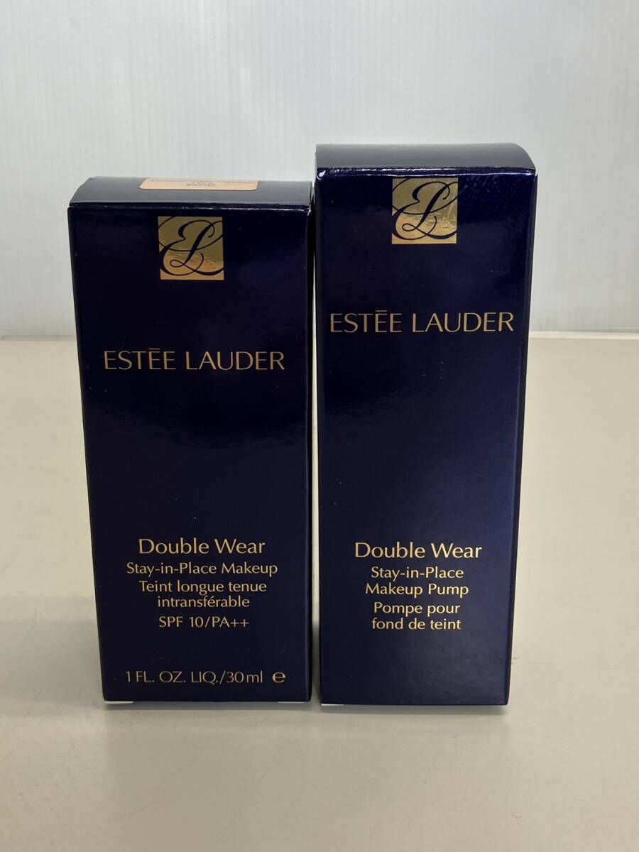 【W6484】ESTEE LAUDER Double Wear Stay-in-Place Makeup SPF 10/PA++ 1W2 SAND 30ml ポンプ付き 残量かなりあります 現状お渡し_画像1