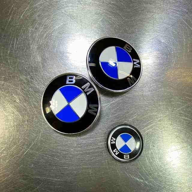 BMW R1100S サイドカウルエンブレム&ステムトップエンブレム計3個セット、綺麗☆_画像2