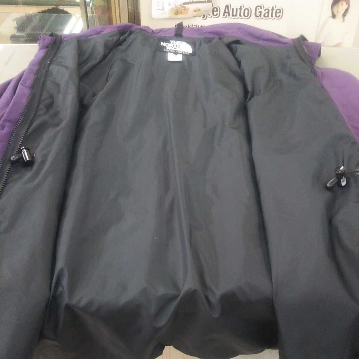 中古 ノースフェイス THE NORTH FACE マウンテンパーカー GORE-TEX ゴアテックス NP-2256 パープル　Lサイズ メンズ_画像6