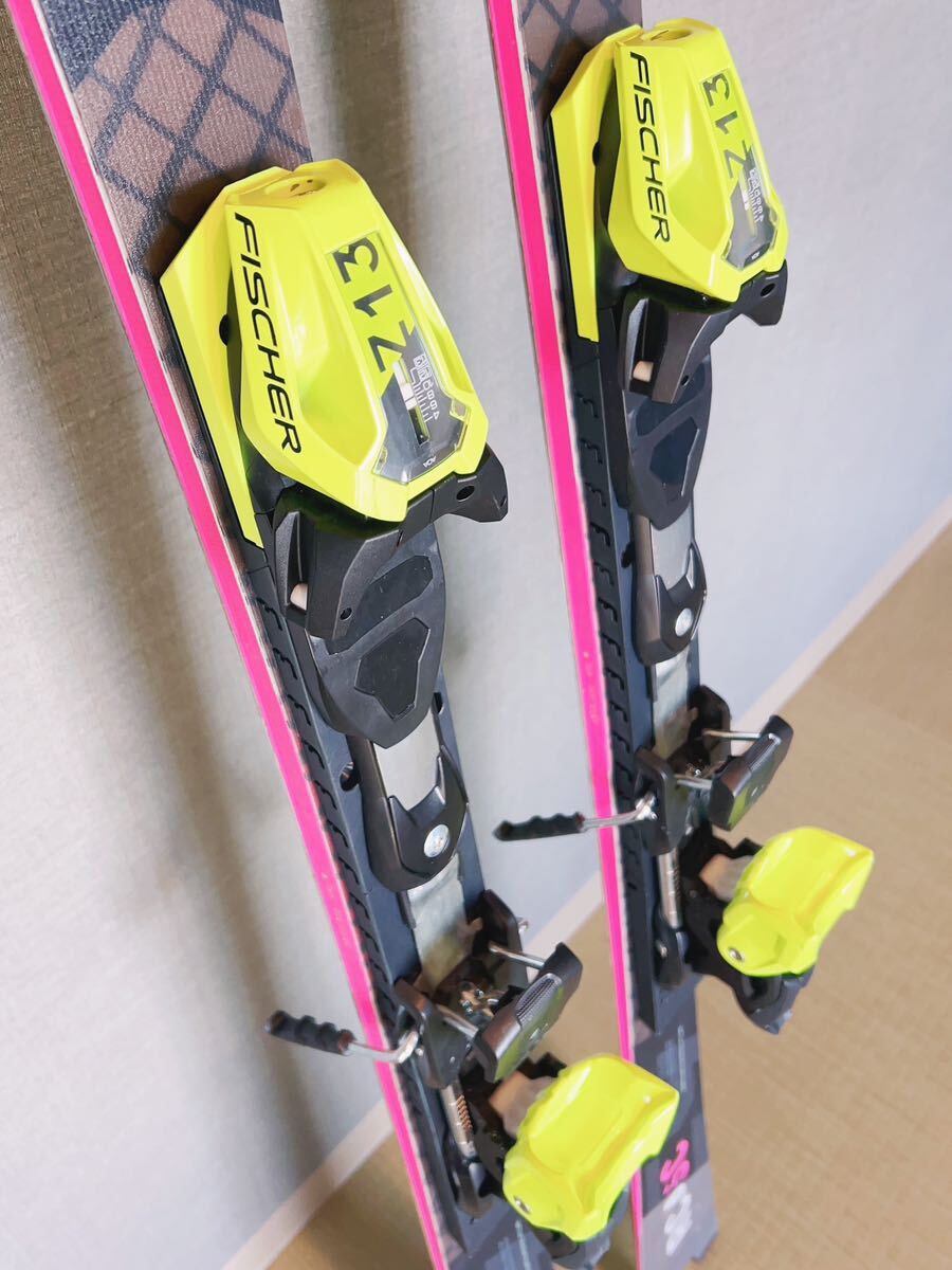 FISCHER RC4 WORLD CUP SC 165cm オガサカスペシャルチューンナップ済 フィッシャー アールシー4 エスシー ストック付 美品 総計10日使用_画像8