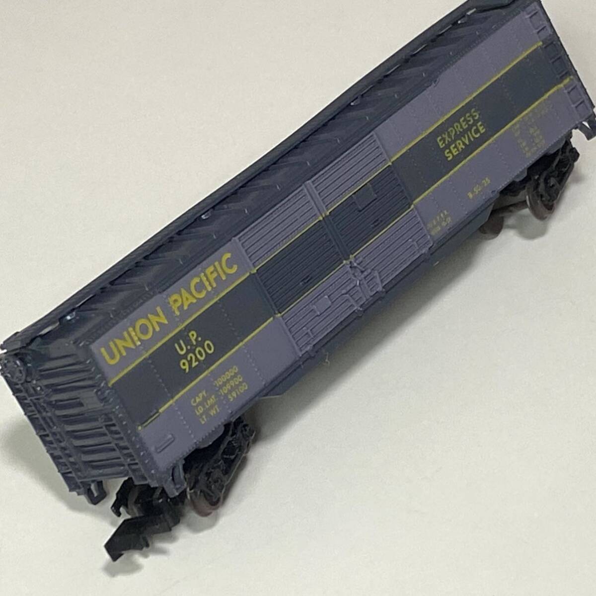 *ConCor navy blue ko- N gauge foreign vehicle . car UNION PACIFIC EXPRESS SERVICE Add-On Set Limited Edition set 